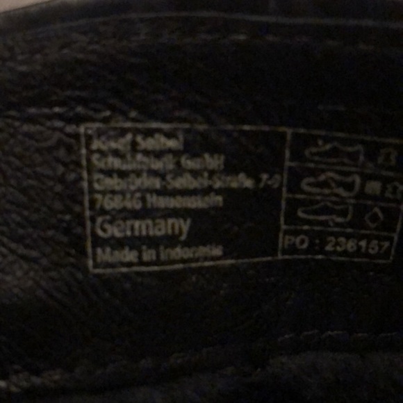 Joseph seibel double zipper leather ankle boot size 41 - Picture 10 of 12